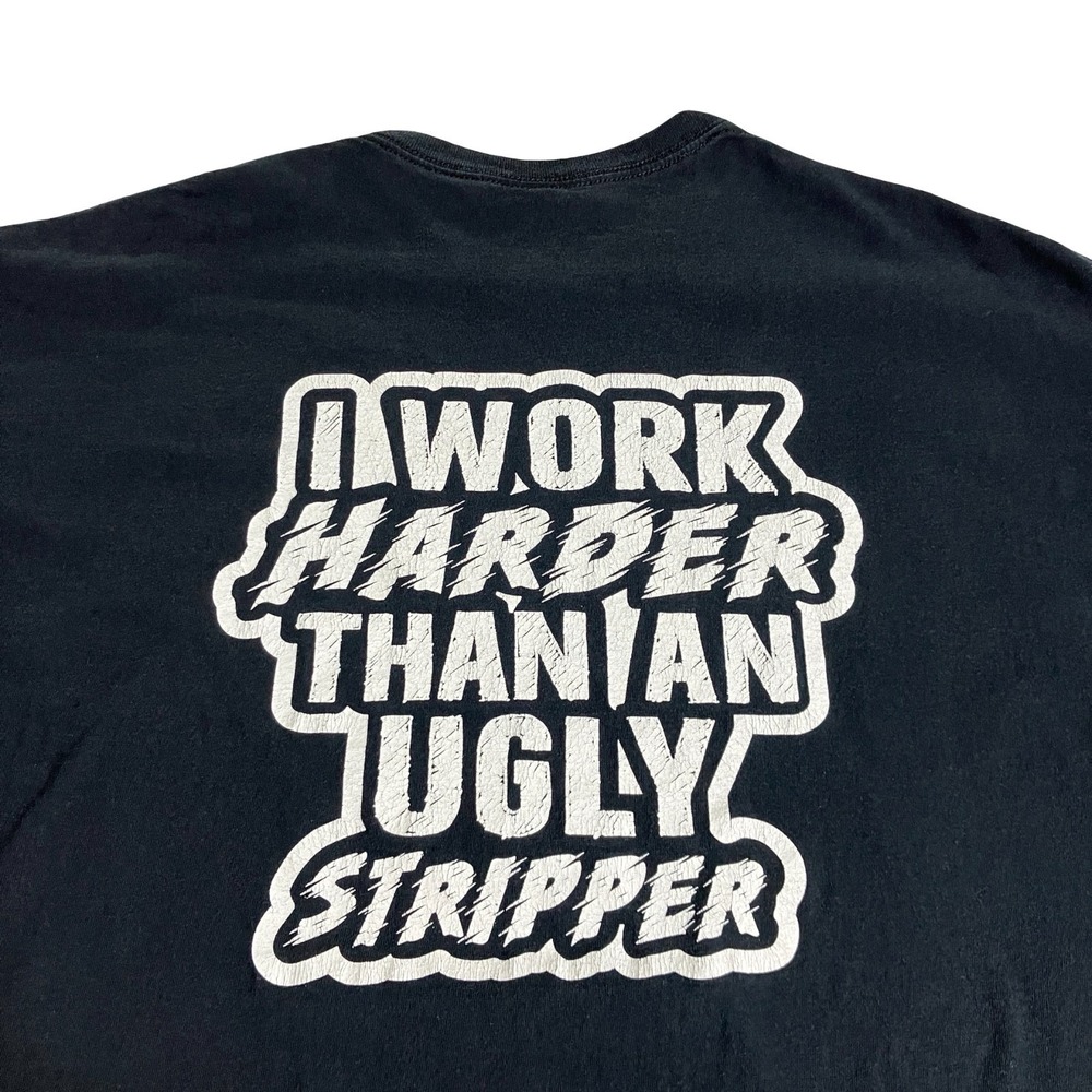 Industrial Radiator T-Shirt Mens 2XL Black Crude Humor Graphic Workwear Grunge